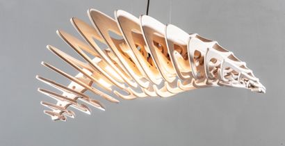 Cyril Zakrzewski Nymph 
Hanging lamp 
 Creation date : 2015 H 100 W 100 D 35 cm 
