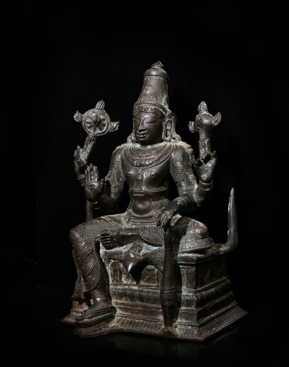 ﻿Vishnu 
Inde méridionale, période de l’empire...