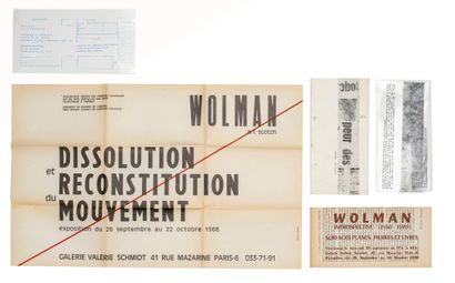 8. GILJ WOLMAN 
Poster of the exhibition:...
