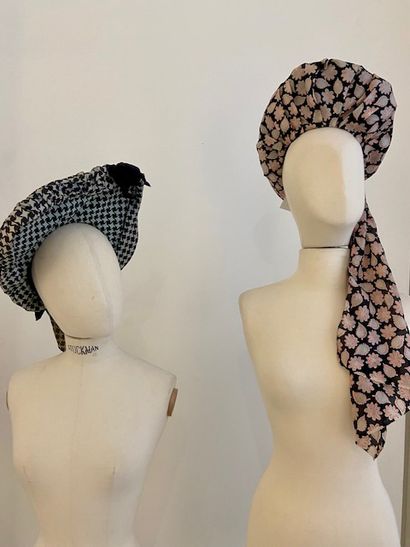 ANONYMOUS, circa 1943 
Two headpieces with...