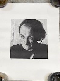  27. HUCLEUX

Portrait d’antonin Artaud

Impression sur papier

Signée et n°76/100

76... Gazette Drouot