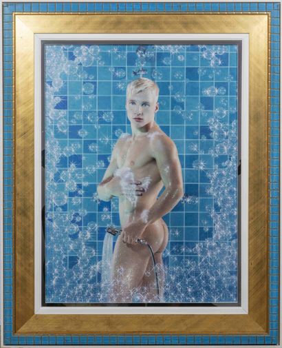  Pierre et Gilles (French, born 1950, 1953)
Bubbles Shower, 1997
photographie peinte... Gazette Drouot