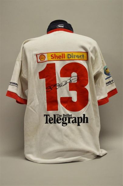 null Paul STEINMETZ
Maillot de l'équipe d'Ulster, n°13, porté et signé par 21 joueurs...