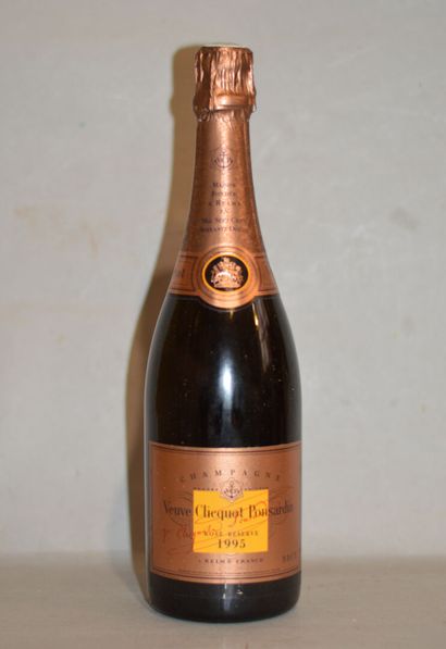 null 1 blle Champagne Veuve Cliquot-Ponsardin brut rosé 1995