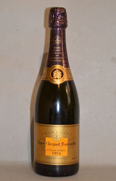 null 1 blle Champagne Veuve Cliquot-Ponsardin brut 1993