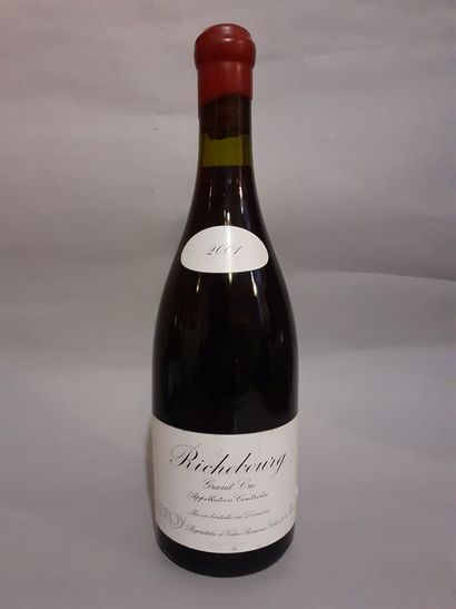 1 bouteille Richebourg Domaine Leroy 2001