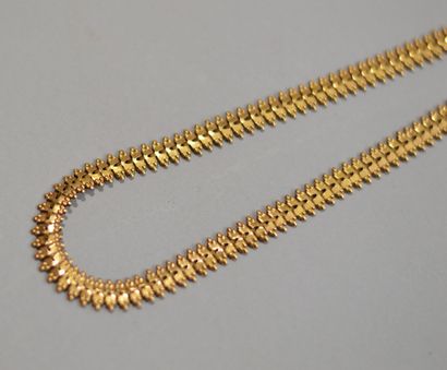 null 750 thousandths gold necklace
weight : 17,9 g 