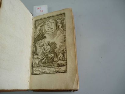 null GUARINI. Le berger fidelle. Traduit de l'italien. Barbin, Paris 1667. 2è édition....