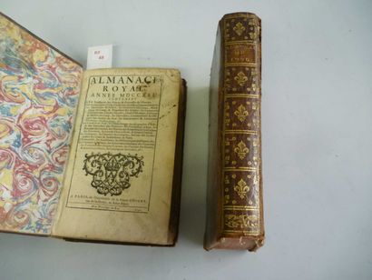 null ALMANACH ROYAL] Almanach Royal année 1741. Imp. veuve d'Houry, Paris. In-8°...
