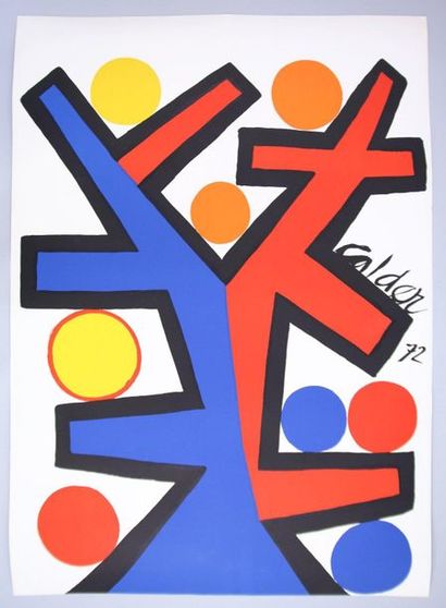 Alexander Calder (américain, 1898-1976) Alexander CALDER (Américain, 1898-1976)
