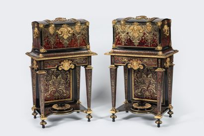  19th-century work 
based on a design by André-Charles Boulle (French, 1642-1732)
Exceptional... Gazette Drouot