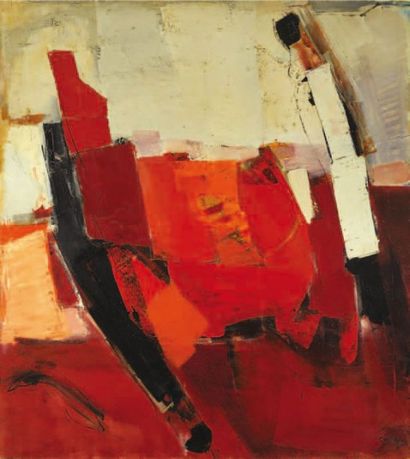 Jean MESSAGIER (1920-1999) Sans titre Aquarelle 73,5 x 103 cm