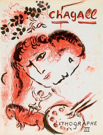 CHAGALL Marc CHAGALL LITHOGRAPHS. Monte Carlo, Sauret, 1960-1986 ; 6 volumes in-4°...