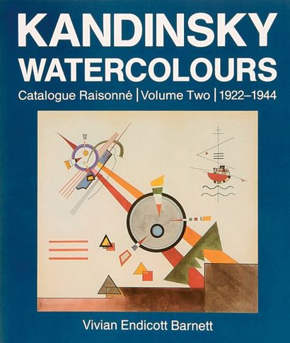 KANDINSKY Wassily CATALOGUE RAISONNÉ OF THE OIL-PAINTINGS. Paris, K. Flinker, London,...