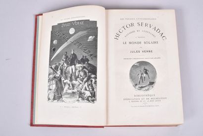 null Jules VERNE "Hector Servadac", Hetzel et Cie, Paris, dessins par Philiopoteaux....