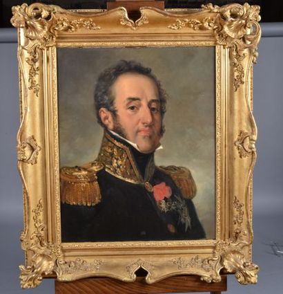null Jean Baptiste ROUILLARD (1789-1852) d’après Horace VERNET « portrait du Maréchal...