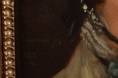 null Ecole française de la première moitié du XIXème siècle « Portrait de Sophie...