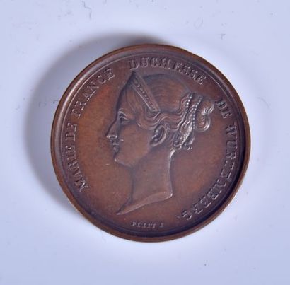 null Médaille de bronze Maître de France Duchesse de Wurtemberg