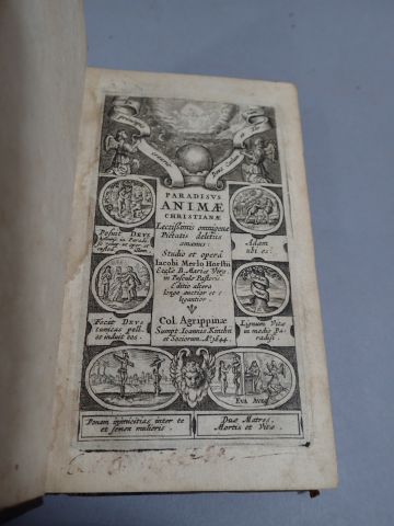 null HORTIUS (Jacobi Merlo), Paradisus animae christianae...Cologne, Kinci, 1644...