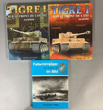 null Lot de 3 livres : Tigre I sur le front de l’Est, Tigre I sur le front de l’Ouest...