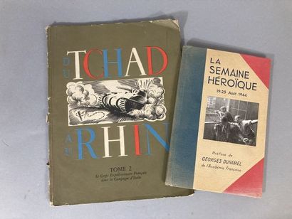 null Libération de Paris et Armée de libération. Deux ouvrages : La semaine Héroïque...