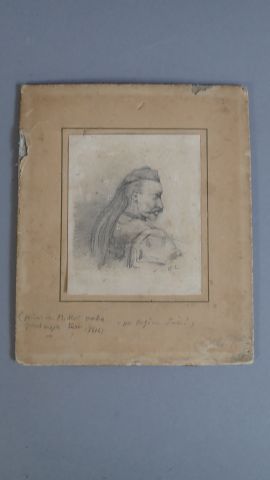 null Eugène Louis LAMI (1800-1890). Portrait du Midhat pacha, grand vizir turc 1876....