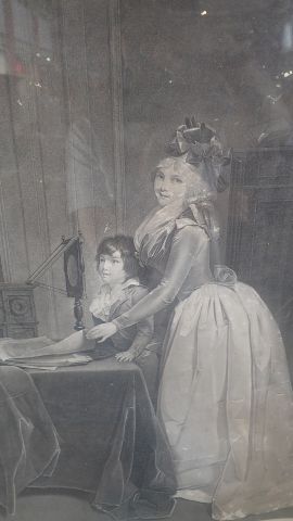 null D'après Léopold BOILLY (1761-1845), "L'Optique", gravure en noir, gravée par...