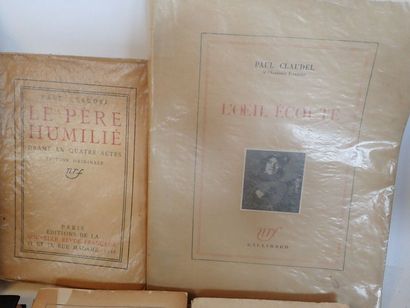 null Lot de 14 éditions originales comprenant : Jules ROMAINS « Souvenirs et confidences...