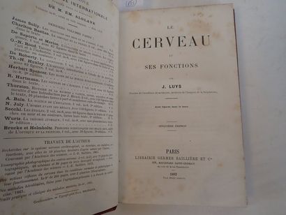 null J. LUYS. « Le Cerveau et ses fonctions », Paris, Librairie Germer Baillière...