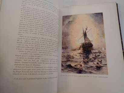 null Henri de NOUSSANNE. Les grands naufrages. Drames de la mer. Paris Hachette et...