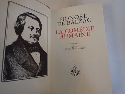 null Honoré de BALZAC. "La Comédie Humaine", Editions Rencontre, Genève. Ensemble...