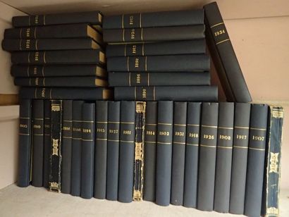 null Série des Almanach Hachette de 1894 à 1958. Manque les années 1933,1937,1944,1945...