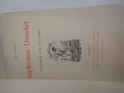 null *Alphonse DAUDET. "Œuvres d'Alphonse DAUDET : Lettres de mon moulin, Contes...