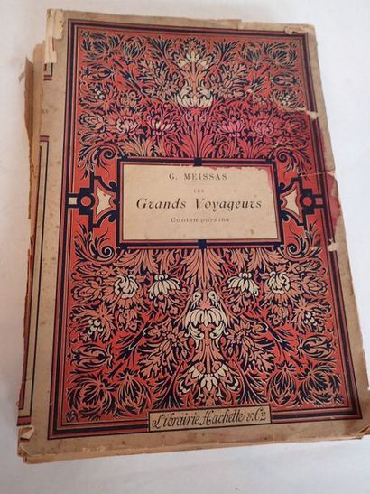 null G. MEISSAS. "Les grands voyageurs contemporains". 1 volume in 4 broché, 1894...