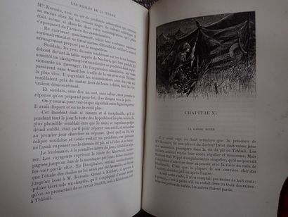null André LAURIE. "Œuvres complètes". J. Hertzel et Cie, Paris. 24 vol. in-8, demi-maroquin...