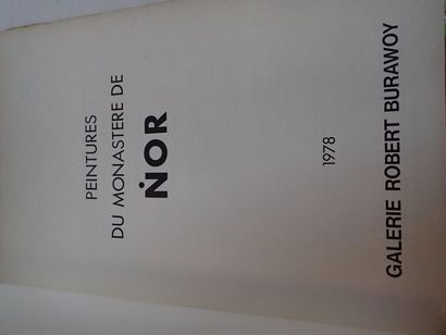 null Galerie Robert Burawoy. "Les peintures du monastère de Nor", Paris, 1978. Catalogue...