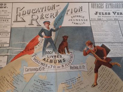 null D'après Georges ROUX. Affiche en couleurs HETZEL & Cie pour les étrennes 1890...