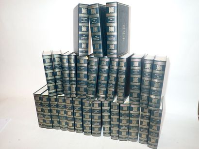  Honoré de Balzac. Ensemble de 28 volumes reliés, éditions France Loisirs Gazette Drouot
