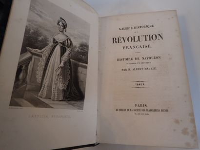 null Albert MAURIN. « Galerie Historique de la Révolution française », Au Bureau...