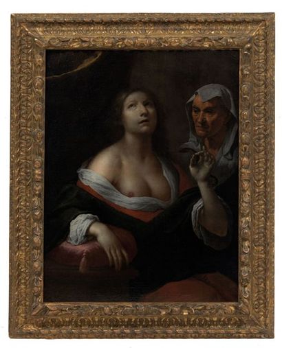 Giovanni MARTINELLI (1600-1659) Giovanni MARTINELLI (1600-1659)

Cléopâtre

Huile...
