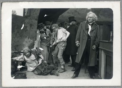 LES MISERABLES, S.C.A.G.L. VINGT-ET-UNE PHOTOGRAPHIES ORIGINALES, 1912. 13 x LES...
