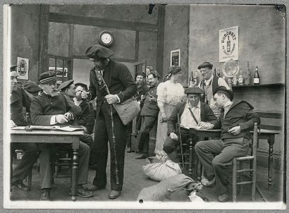 BARONCELLI (DE) Jacques. LE ROI DE LA MER. PHOTOGRAPHIE ORIGINALE, 1917. 13 x 18...