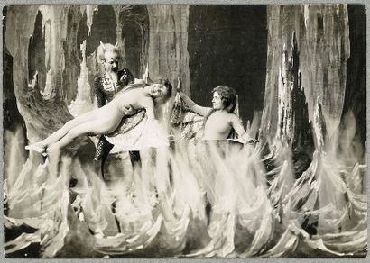 SEGUNDO DE CHOMÓN. L'ANTRE INFERNAL, Pathé-Frères. PHOTOGRAPHIE ORIGINALE, 1905....