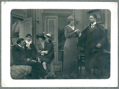 ROGER LA HONTE, Pathé-Frères. TROIS PHOTOGRAPHIES ORIGINALES, 1913. 13 x 18 cm, ROGER...