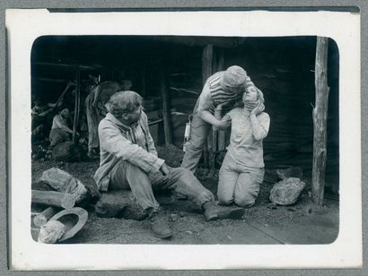 GERMINAL, Pathé-Frères. TRENTE PHOTOGRAPHIES ORIGINALES, 1913. 13 x 18 cm, sous GERMINAL,...