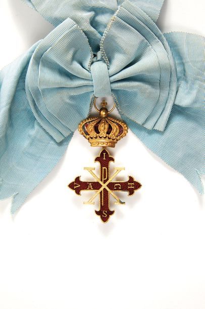 Ordre Constantinien de Saint-Georges, bijou de grand-croix de grâce en bronze ci