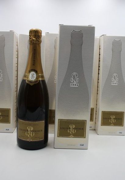 null 6 bouteilles

Champagne Louis Roederer Brut 2006 coffrets individuels, carton...
