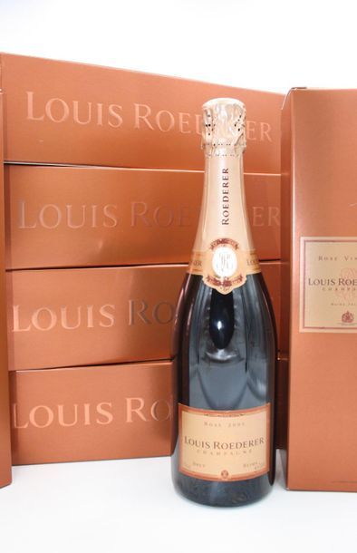 null 6 bouteilles

Champagne Louis Roederer Brut Rosé 2005 coffrets individuels,...