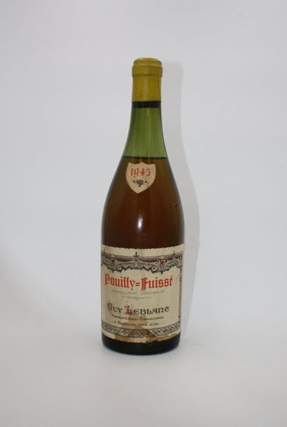 1 bouteille

Pouilly Fuissé 1945 Guy Leblanc,...