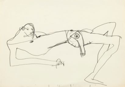 Keith VAUGHAN (1912-1977) Keith VAUGHAN (1912-1977)

Untitled.

Pencil drawing.

20...